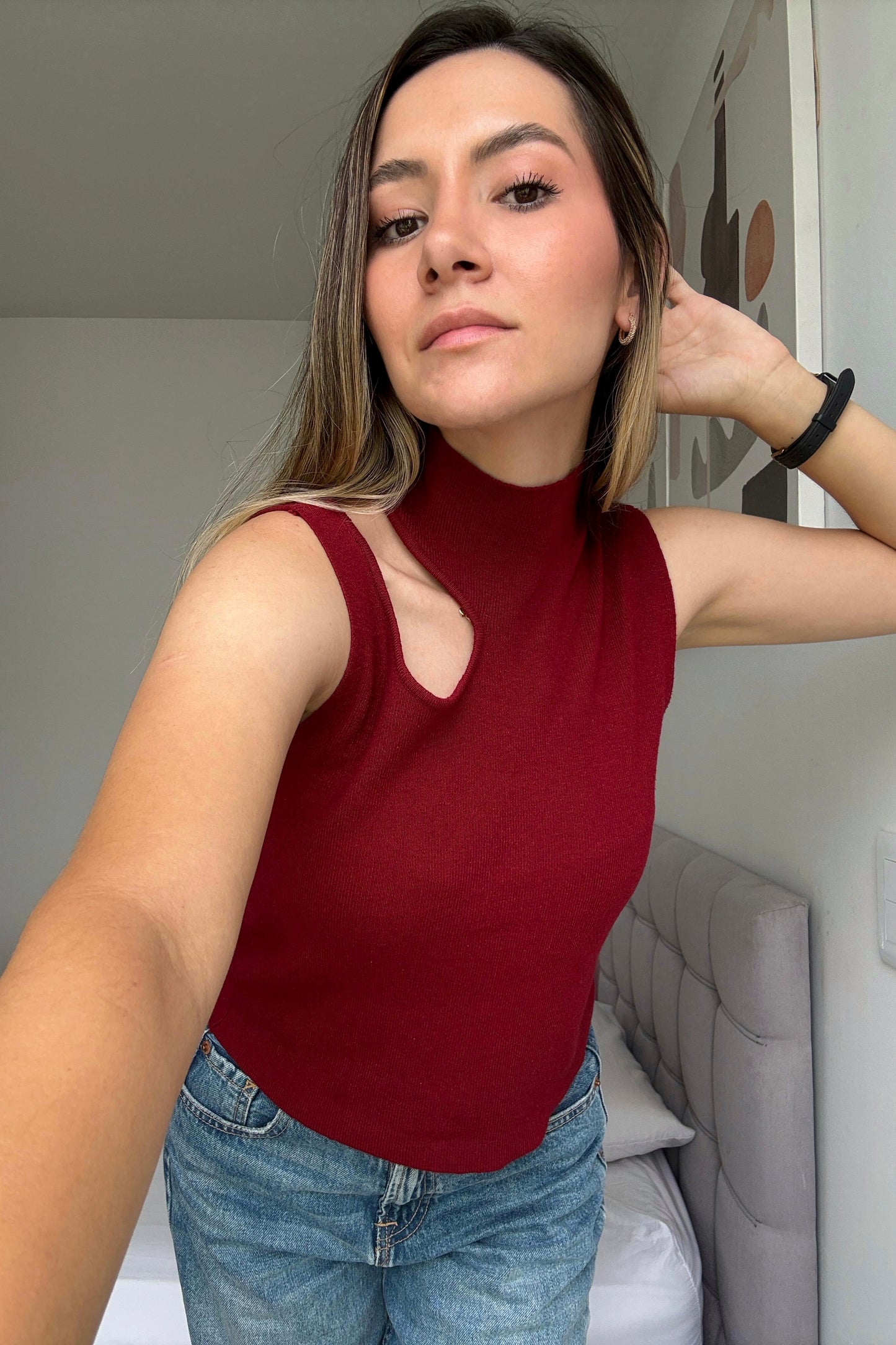 Blusa Básica Tejida