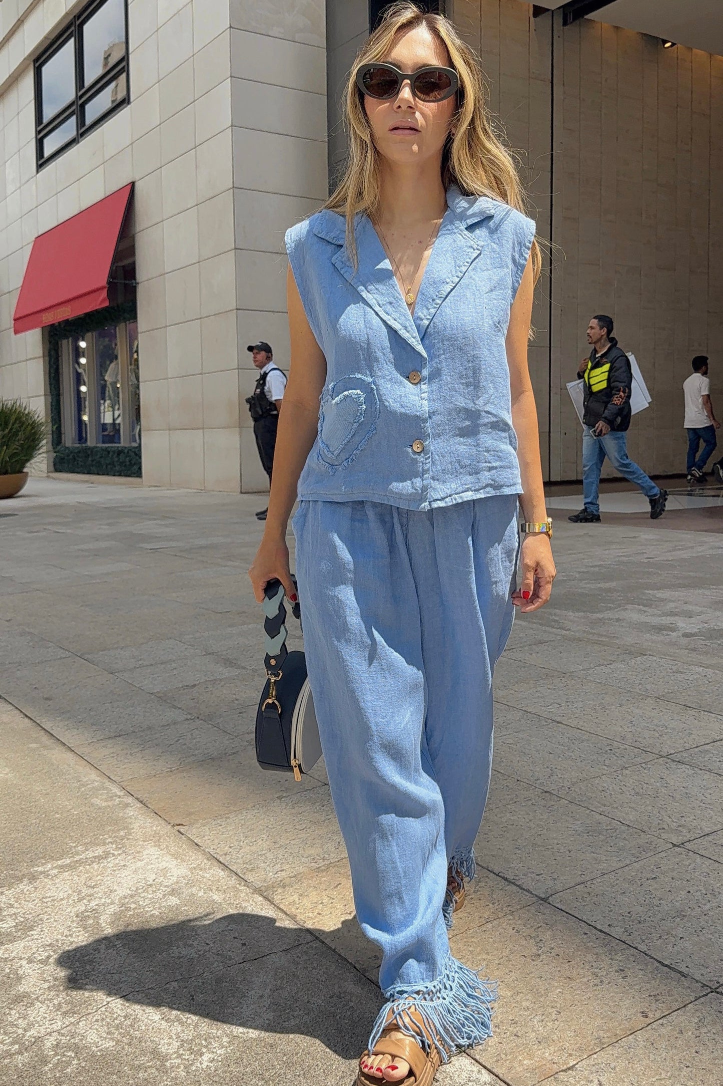 Pantalón a Flecos