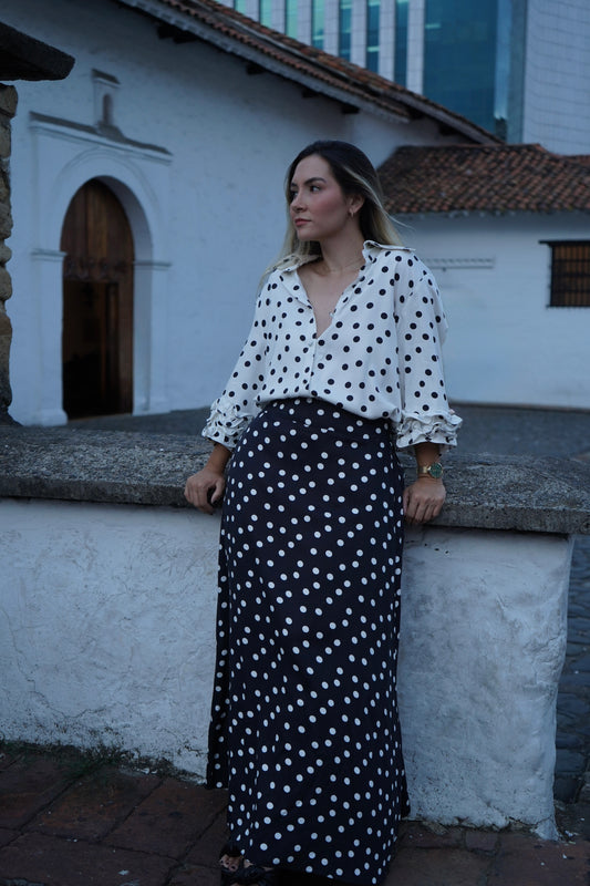 Falda Polka Dot